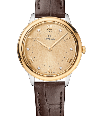 Omega De ville Prestige Stainless steel & 18K Yellow Gold Lady's Watch