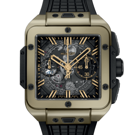Hublot Square Bang Chronograph 18K Magic gold Men's Watch