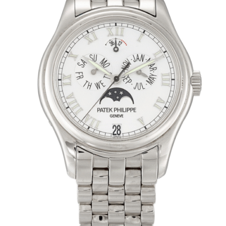 Patek Philippe Annual Calendar 18K White Gold Watch