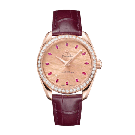 Omega Seamaster Aqua Terra Chronometer 18K Sedna™ gold & Diamonds Unisex Watch