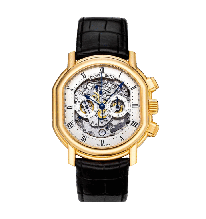 Daniel Roth Academie Masters Chronograph 18K Yellow Gold Men's Watch
