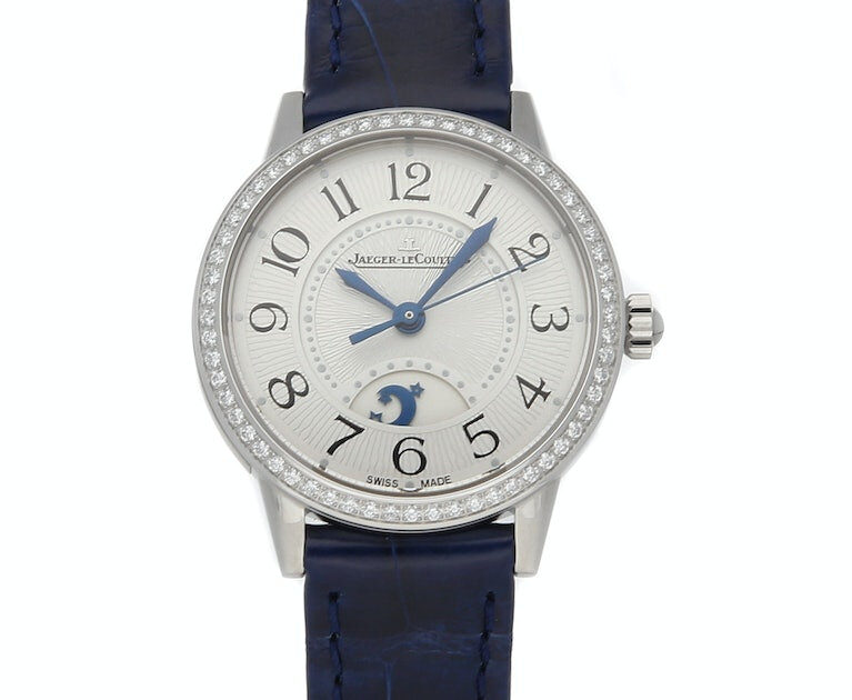 Jaeger-Lecoultre Reverso Classic Night & Day Stainless steel & Diamonds Lady's Watch