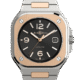 Bell & Ross Instruments BR 05 Black Steel & Rose Gold Men`s Watch