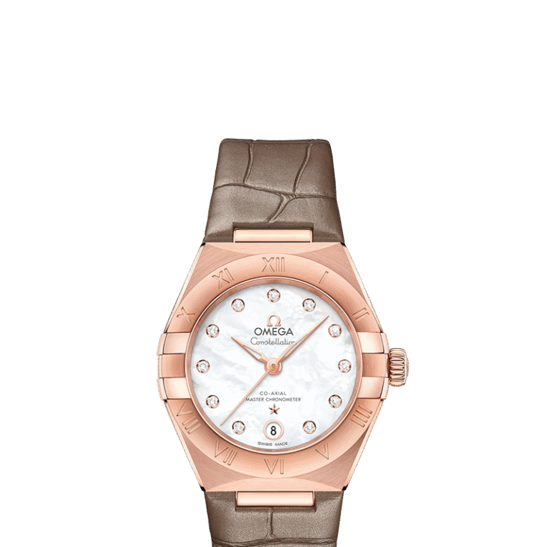 Omega Constellation Co-Axial Master Chronometer Sedna™ Gold & Diamond Lady’s Watch
