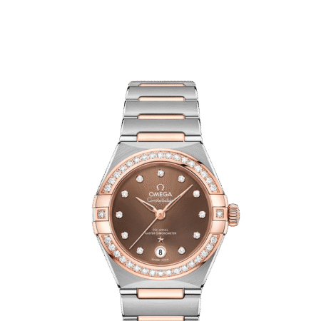 Omega Constellation Co-Axial Master Chronometer Stainless steel & Sedna™ Gold & Diamond Lady’s Watch
