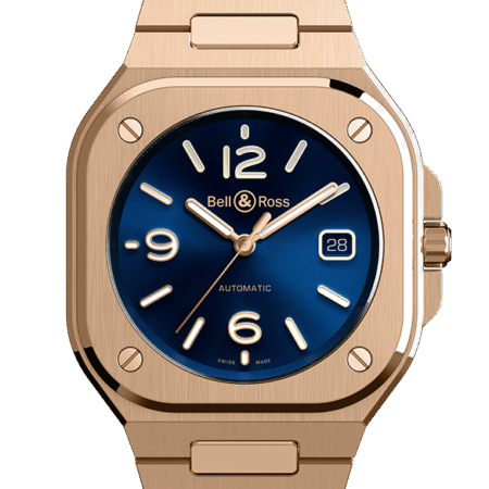 Bell & Ross Instruments BR 05 BLUE GOLD Men's Watch
