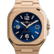 Bell & Ross Instruments BR 05 BLUE GOLD Men's Watch