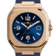 Bell & Ross Instruments BR 05 BLUE GOLD Mens Watch
