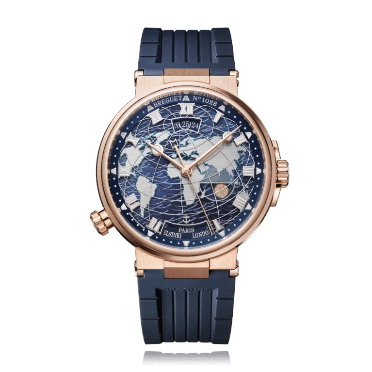 Breguet Marine Hora Mundi 18K Rose Gold Men's Watch