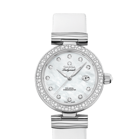 Omega De Ville Co-Axial Master Chronometer Stainless Steel & Diamonds Lady's Watch