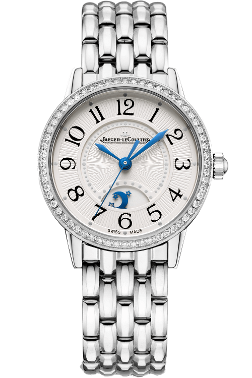 Jaeger-Lecoultre Reverso Classic Night & Day Stainless steel & Diamonds Lady's Watch