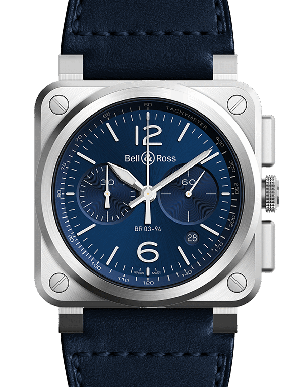 Bell & Ross Instruments BR 03-94 BLUE STEEL Men's Watch