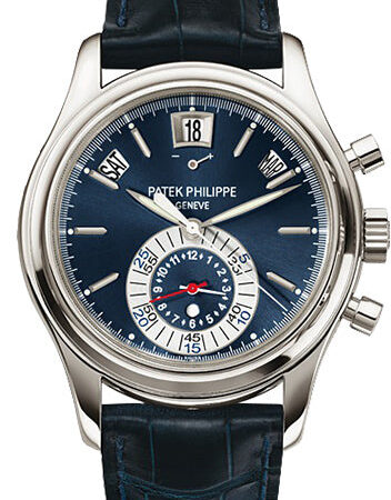 Patek Philippe Annual Calendar Chronograph 18K White Gold Men's Watch