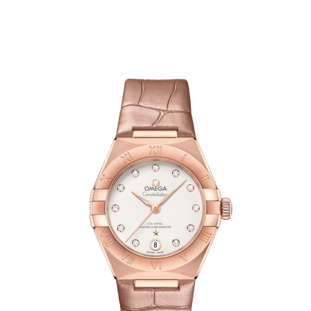 Omega Constellation Co-Axial Master Chronometer Sedna™ Gold & Diamond Lady’s Watch