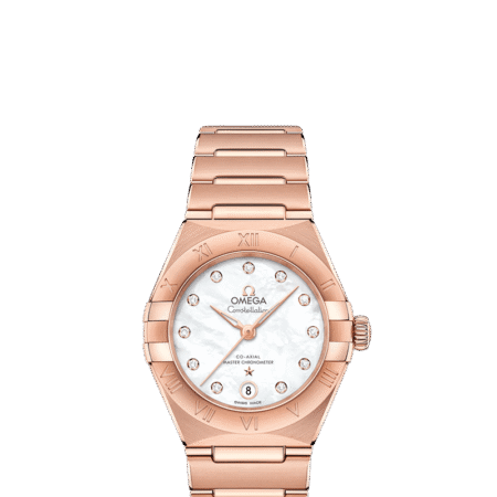 Omega Constellation Co-Axial Master Chronometer Sedna™ Gold & Diamond Lady’s Watch