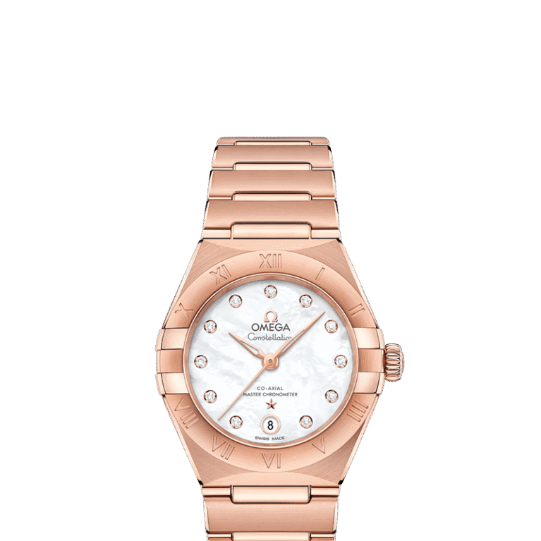 Omega Constellation Co-Axial Master Chronometer Sedna™ Gold & Diamond Lady’s Watch