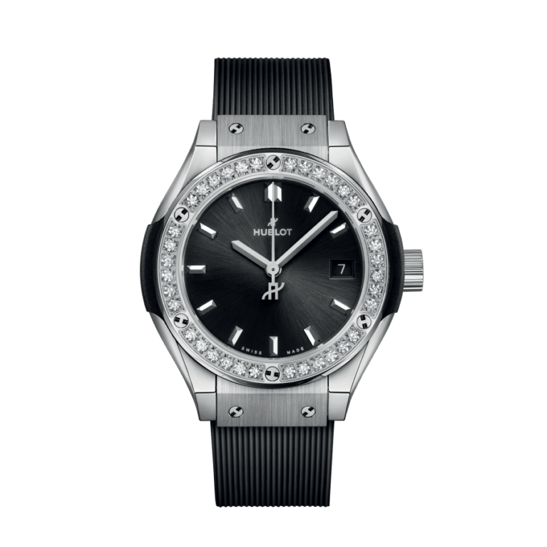 Hublot Classic Fusion Titanium & Diamonds Unisex Watch