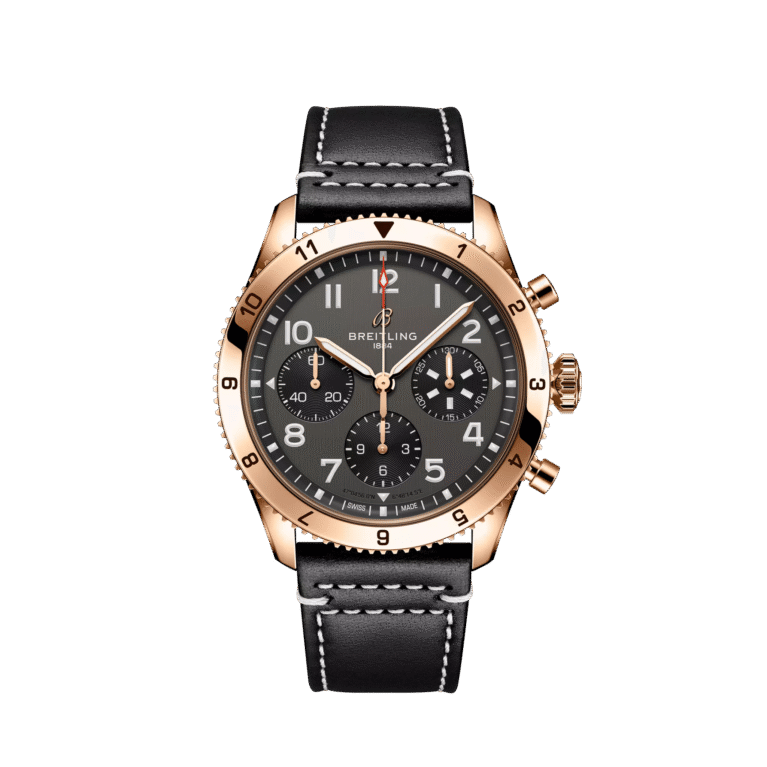 Breitling Classic AVI Chronograph 42 mm 18k Red Gold Men's Watch