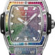 Hublot Spirit of Big Bang Titanium & 18K White Gold & Colored Gemstones Lady's Watch