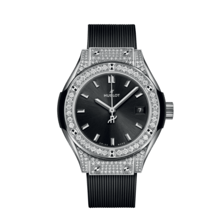 Hublot Classic Fusion Titanium & Diamonds Unisex Watch