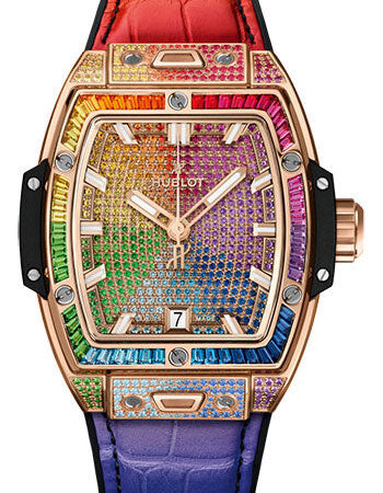 Hublot Spirit of Big Bang 18K King Gold & Colored Gemstones Lady's Watch
