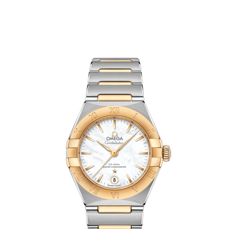 Omega Constellation Co-Axial Master Chronometer Stainless steel & Yellow Gold Lady’s Watch