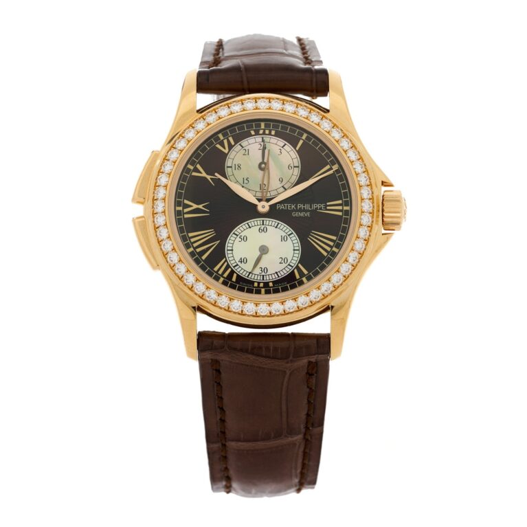 Patek Philippe Complications 18K Rose Gold & Diamonds Ladies Watch