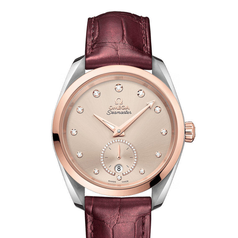 Omega Seamaster Aqua Terra Co-Axial Master Chronometer Stainless Steel & 18K Sedna™ Gold & Diamonds Lady's Watch