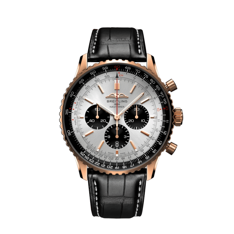 Breitling Navitimer B01 Chronograph 46 18K Red Gold Men's Watch