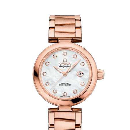 Omega De Ville Co-Axial Master Chronometer 18K Sedna™Gold & Diamonds Lady's Watch