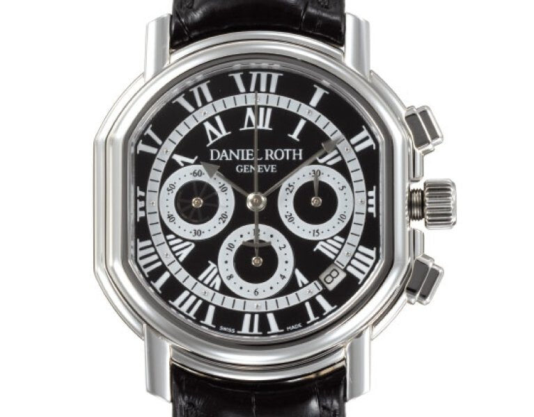 Daniel Roth Academie Chronograph 18K White Gold Men`s Watch