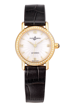 Ulysse Nardin San Marco Chronometer 18K Yellow Gold & Diamonds Lady's Watch