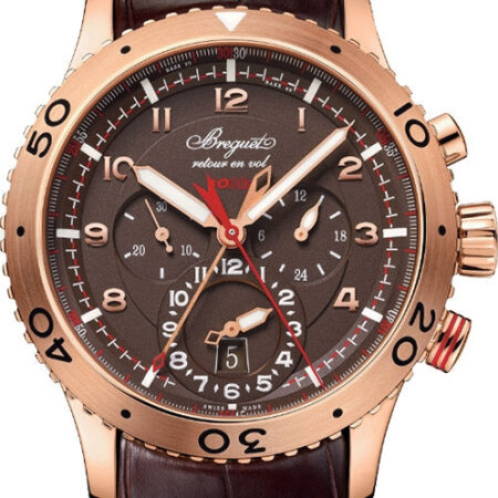 Breguet Type XX - XXI - XXII 3880 18K Rose Gold Men's Watch