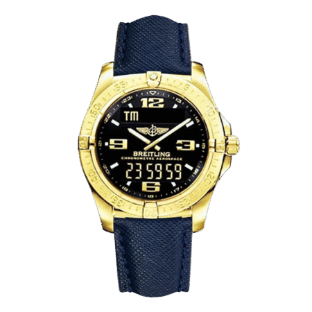 Breitling Aerospace Avantage Chronometre GMT 18K Yellow Gold Men's Watch