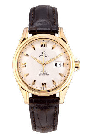 Omega De Ville Co Axial Chronometer 18K Yellow Gold Men's Watch
