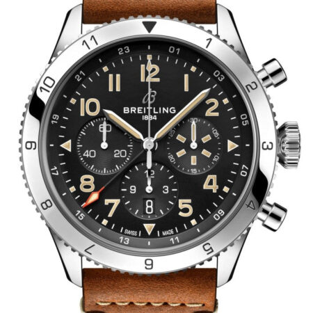 Breitling Super AVI Chronograph Stainless Steel Men's Watch