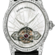 Girard Perregaux Cat's Eye Tourbillon 18K White Gold Diamond Lady's Watch