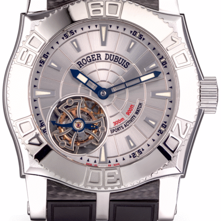 Roger Dubuis EasyDiver Tourbillon Stainless Steel Mens Watch