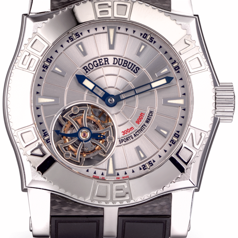 Roger Dubuis EasyDiver Tourbillon Stainless Steel Mens Watch
