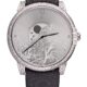 Harry Winston Midnight Moon Phase 18K White Gold & Diamonds Ladies Watch