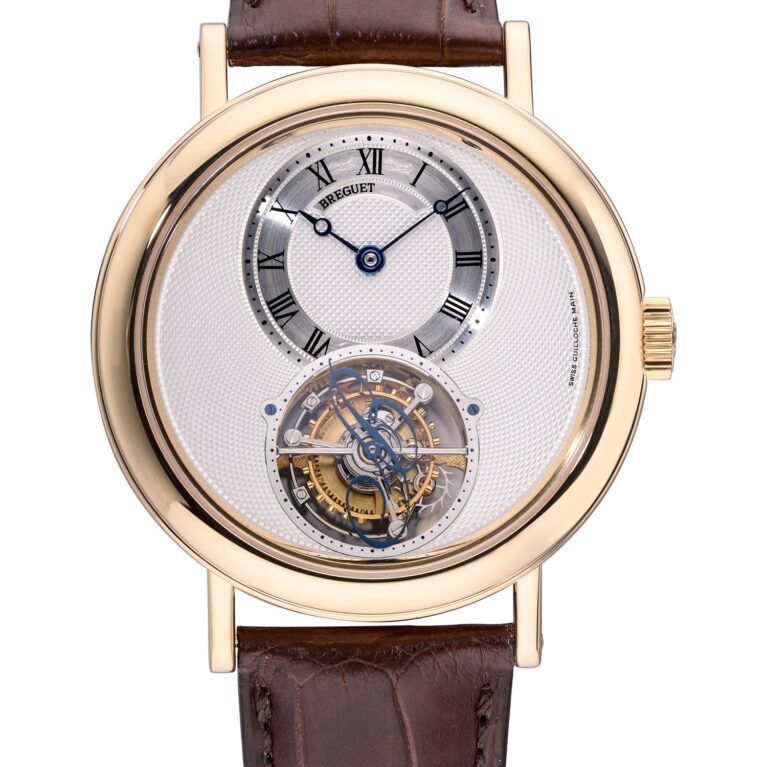Breguet Tourbillon Classique 18K Yellow Gold Mens Watch