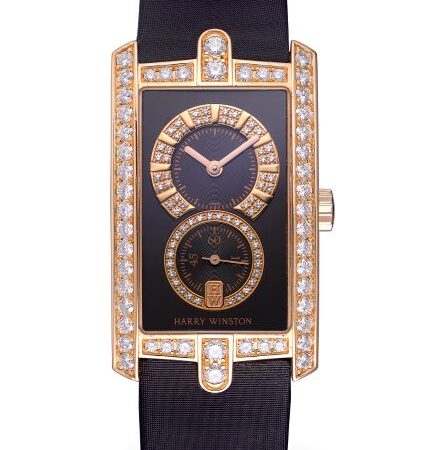 Harry Winston Avenue 18K Yellow Gold & Diamonds Ladies Watch