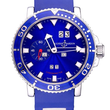 Ulysse Nardin Marine Aqua Perpetual Stainless Steel Mens Watch