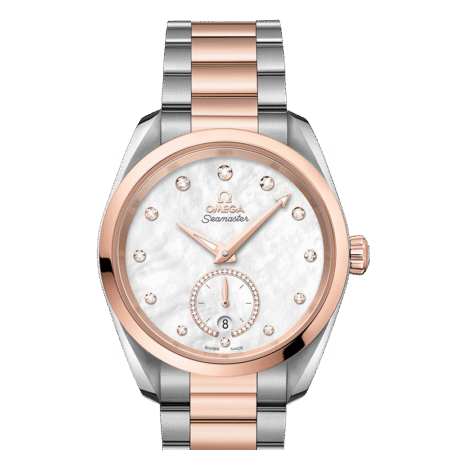 Omega Seamaster Aqua Terra Co-Axial Master Chronometer Stainless Steel & 18K Sedna™ Gold & Diamonds Lady's Watch