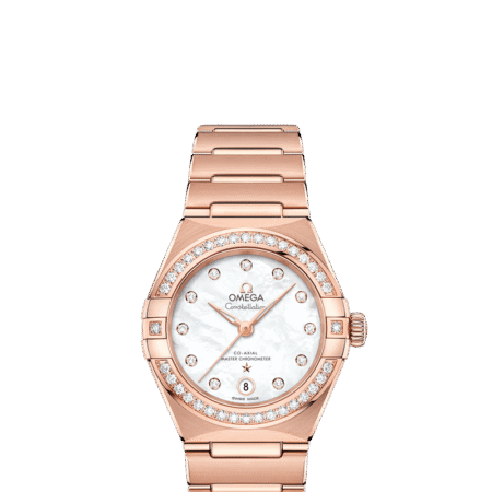 Omega Constellation Co-Axial Master Chronometer Sedna™ Gold & Diamond Lady’s Watch