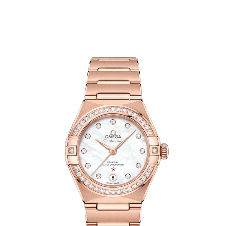 Omega Constellation Co-Axial Master Chronometer Sedna™ Gold & Diamond Lady’s Watch