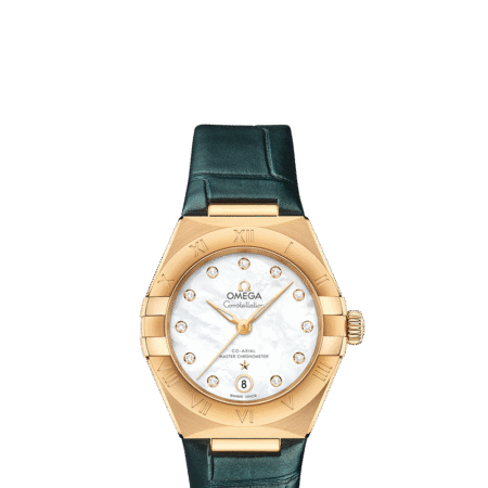 Omega Constellation Co-Axial Master Chronometer 18K Yellow Gold & Diamond Lady’s Watch
