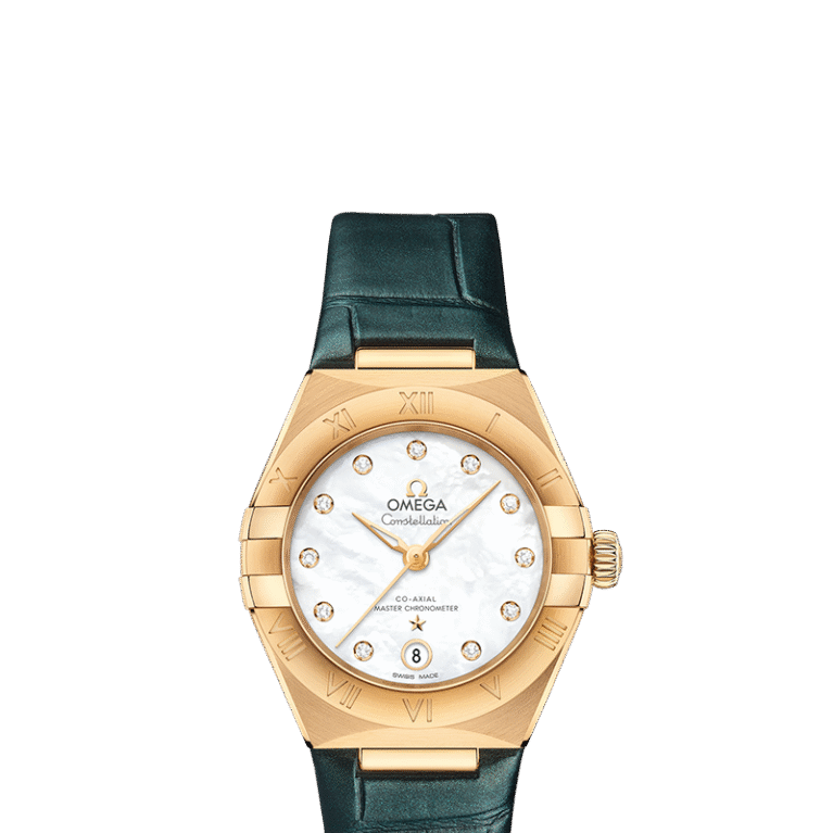 Omega Constellation Co-Axial Master Chronometer 18K Yellow Gold & Diamond Lady’s Watch
