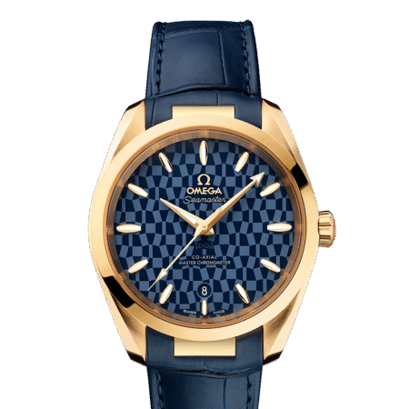 Omega Seamaster Aqua Terra Co-Axial Master Chronometer 18K Yellow Gold Lady's Watch