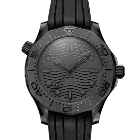 Omega Seamaster Diver Co-Axial Chronometer Black ceramic Men's Watch